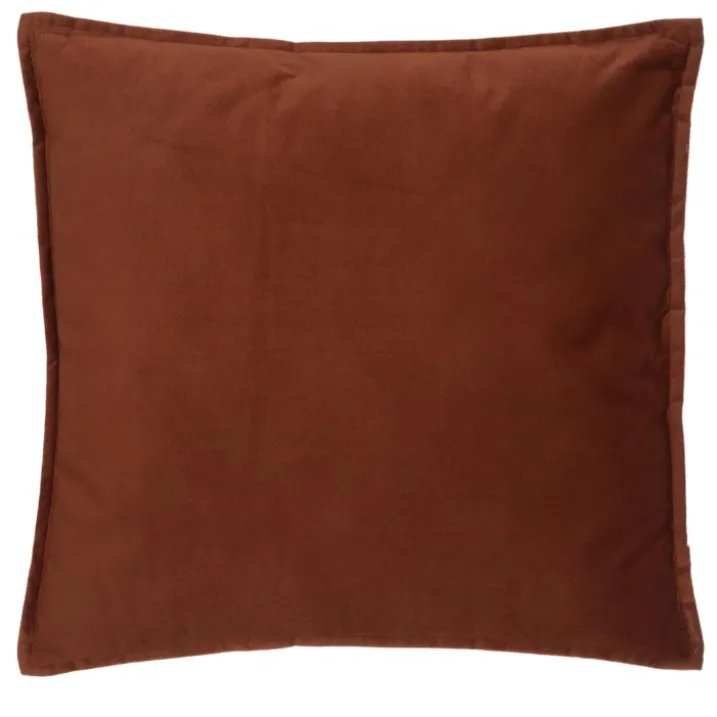 Coussin déhoussable en velours