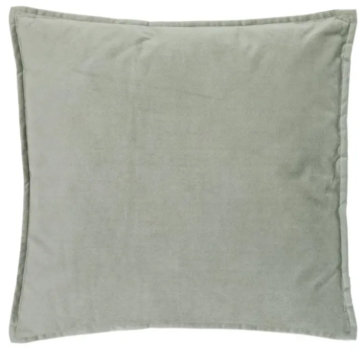 Coussin déhoussable en velours