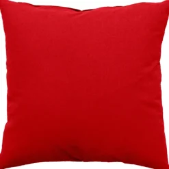 Coussin déhoussable uni en coton