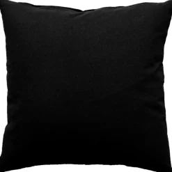 Coussin déhoussable uni en coton