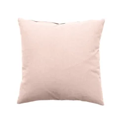 Coussin déhoussable uni en coton