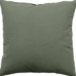 Coussin déhoussable uni en coton
