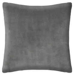 Coussin en imitation fourrure bouclée