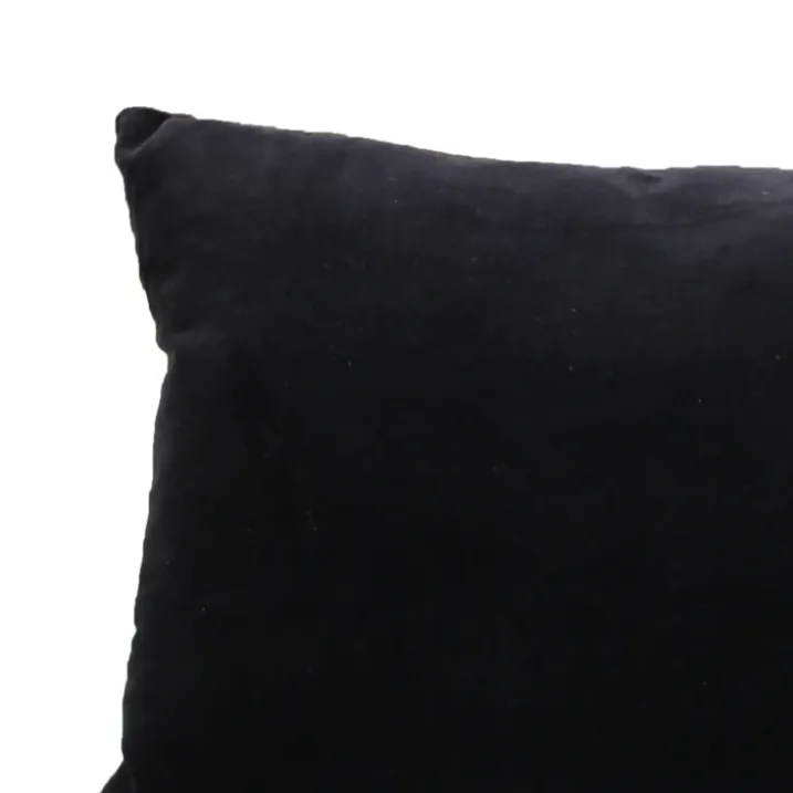 Coussin en velours réversible