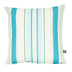 Coussin extérieur rayé