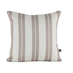 Coussin extérieur à rayures