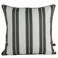Coussin extérieur à rayures