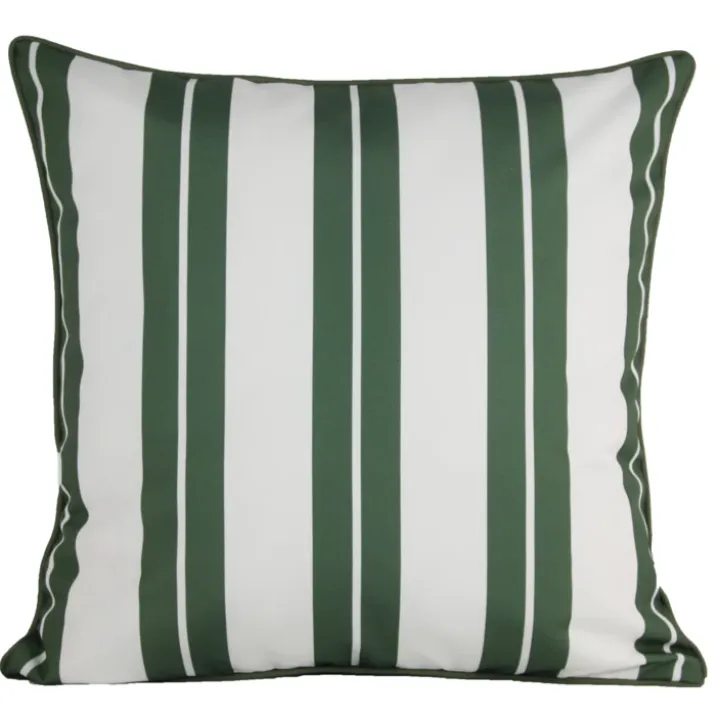 Coussin extérieur à rayures