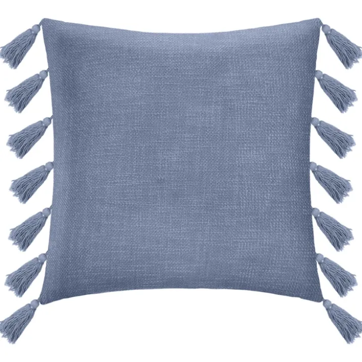 Coussin gypsy avec pompons