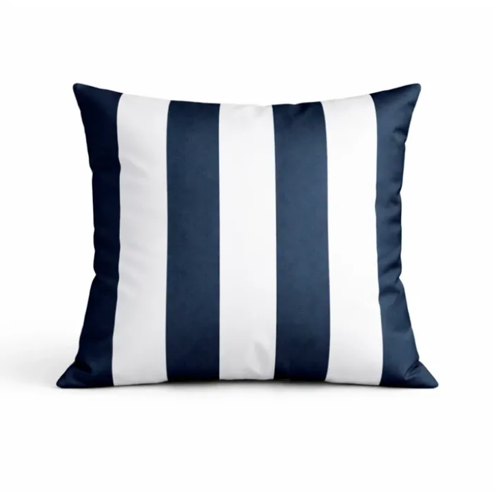 Coussin imperméable déhoussable à rayures ARCACHON