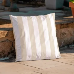 Coussin imperméable déhoussable à rayures ARCACHON