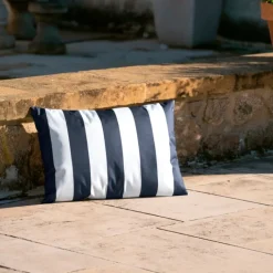 Coussin imperméable déhoussable à rayures ARCACHON