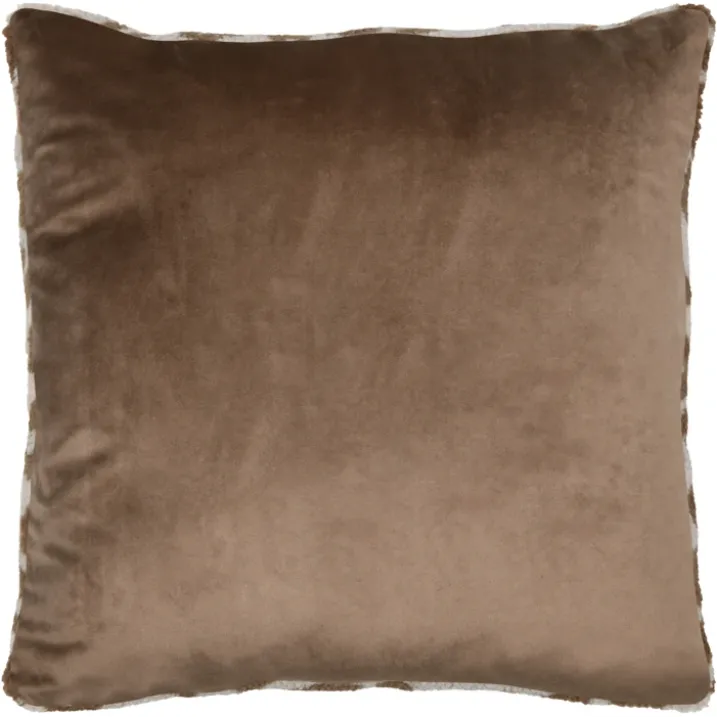 Coussin imprimé léopard