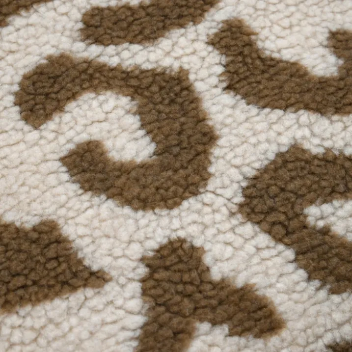 Coussin imprimé léopard