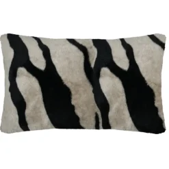 Coussin imprimé zèbre