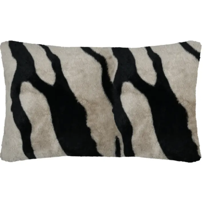 Coussin imprimé zèbre