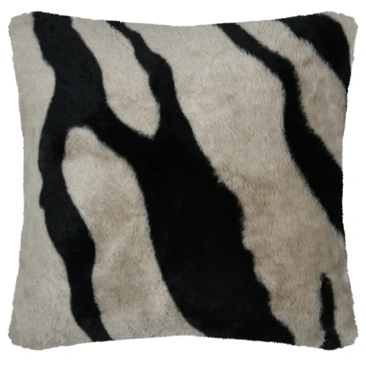 Coussin imprimé zèbre