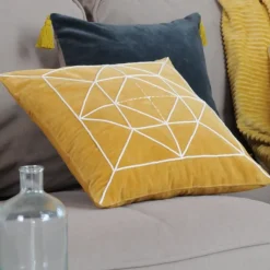 Coussin à motif corde