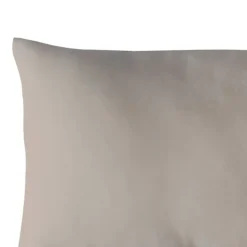 Coussin non déhoussable en coton uni
