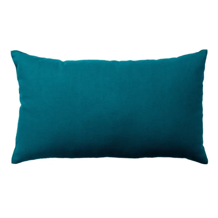 Coussin non déhoussable en coton uni
