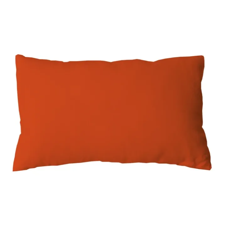 Coussin non déhoussable en coton uni
