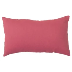 Coussin non déhoussable en coton uni