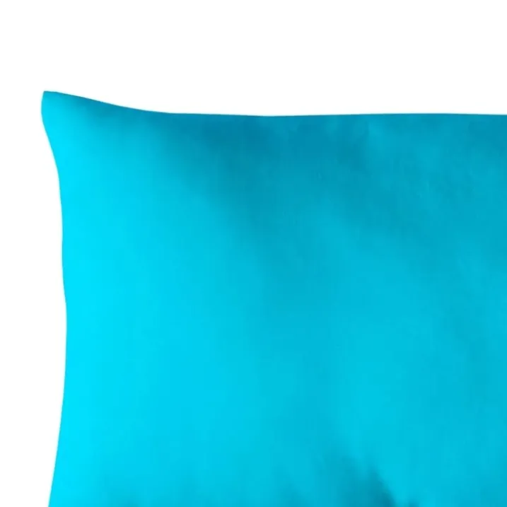 Coussin non déhoussable en coton uni