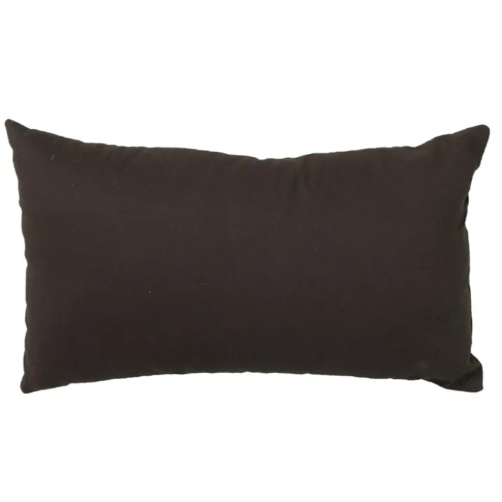Coussin non déhoussable en coton uni