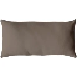 Coussin non déhoussable en coton uni