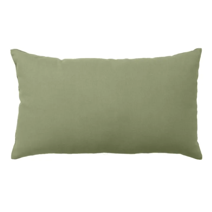 Coussin non déhoussable en coton uni