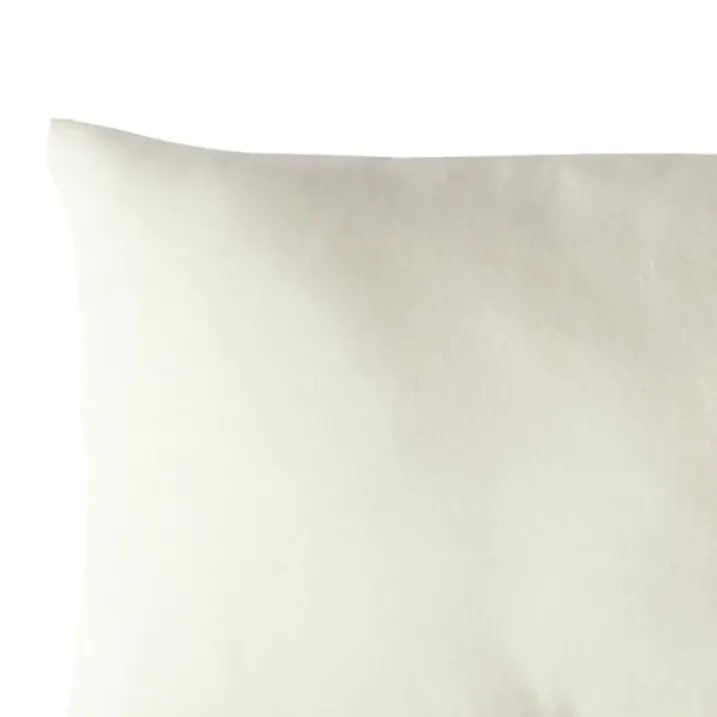 Coussin non déhoussable en coton uni
