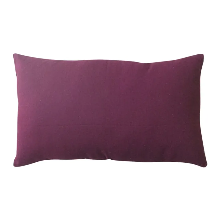 Coussin non déhoussable en coton uni