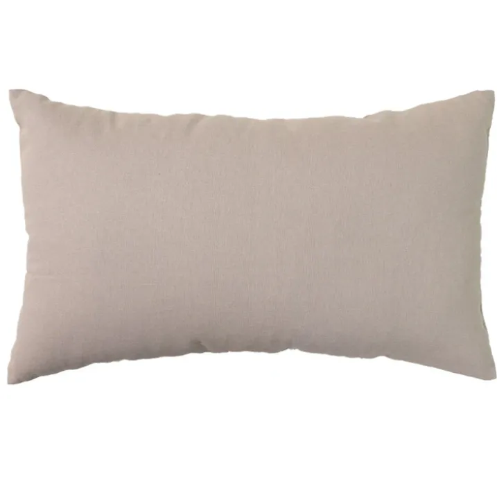 Coussin non déhoussable en coton uni