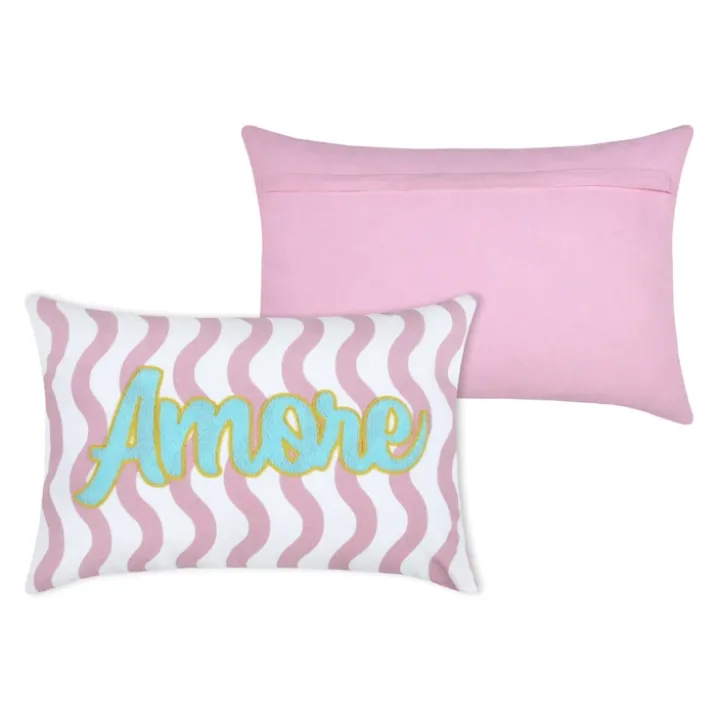 Coussin polycoton AMORE