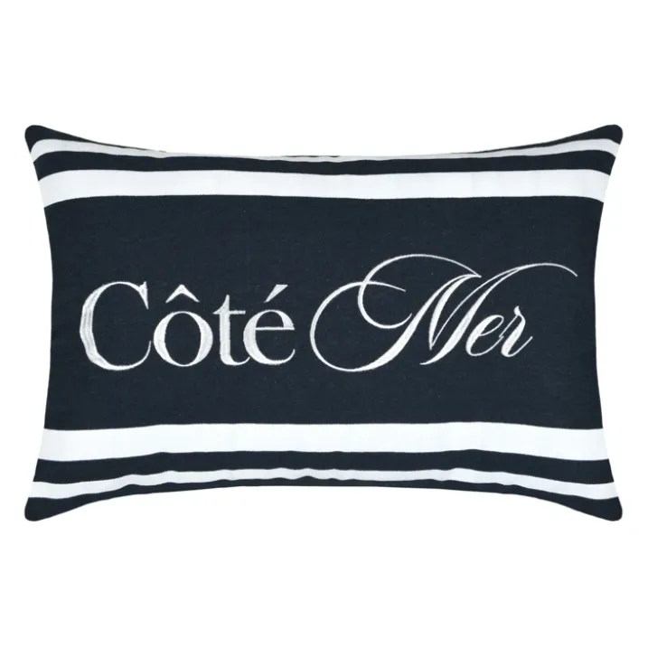 Coussin polycoton Côté Mer
