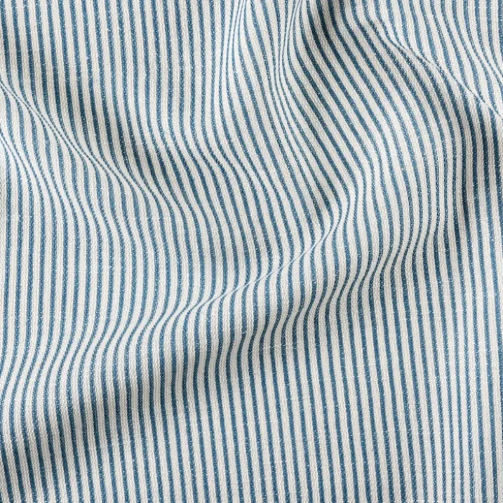 Coussin rayé style bord de mer