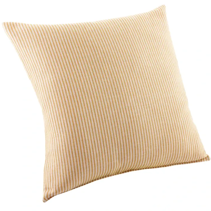 Coussin rayé style bord de mer