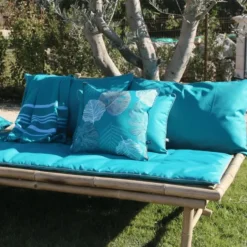 Coussin rectangle uni extérieur