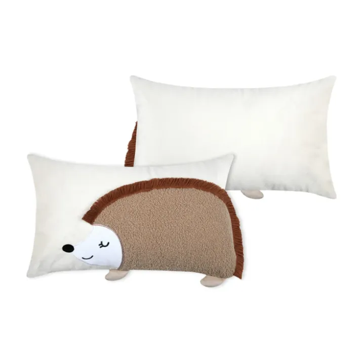 Coussin rectangulaire enfant hérisson