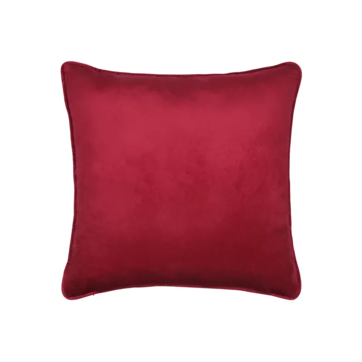 Coussin rectangulaire à motif skis vintage