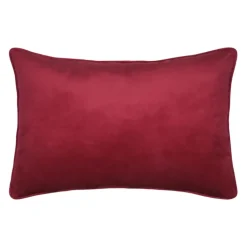 Coussin rectangulaire à motif skis vintage