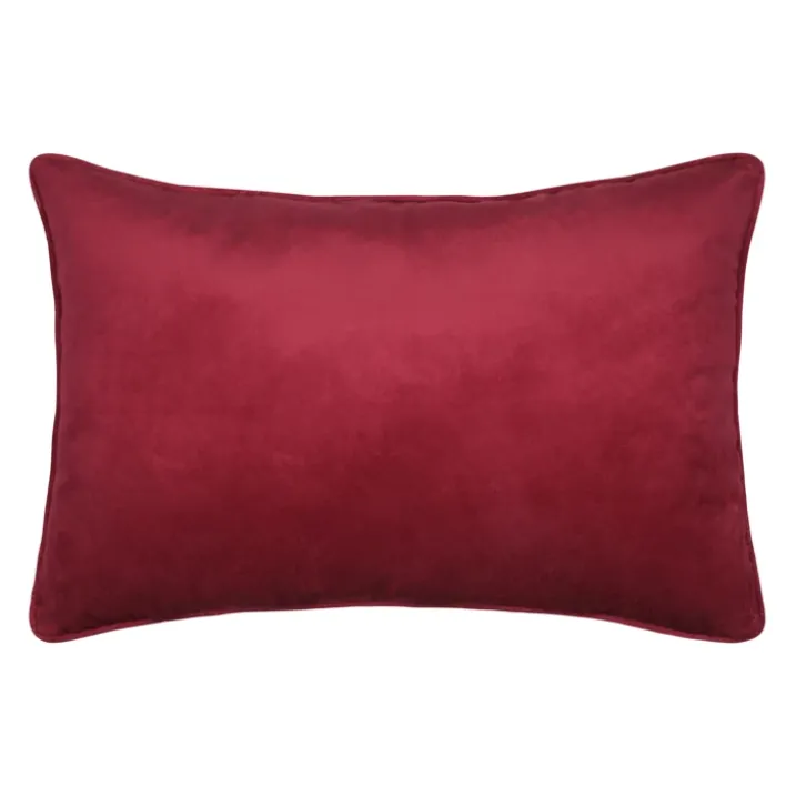 Coussin rectangulaire à motif skis vintage