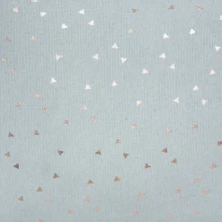 Coussin étoile à motifs métallisés