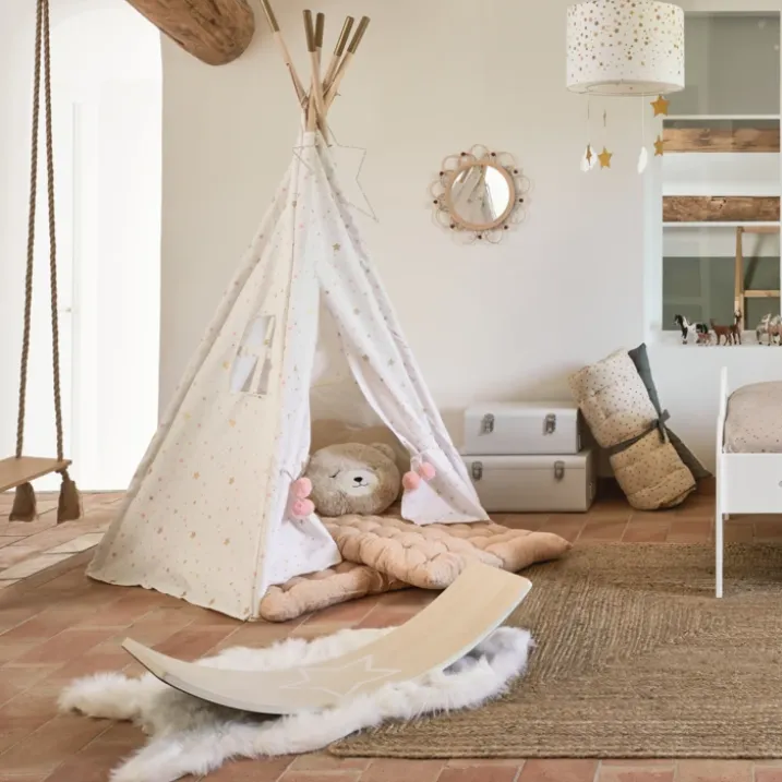 Coussin tête d'ours enfant