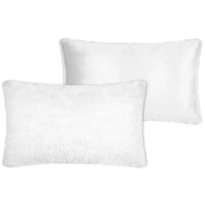 Coussin ultra doux imitation fourrure