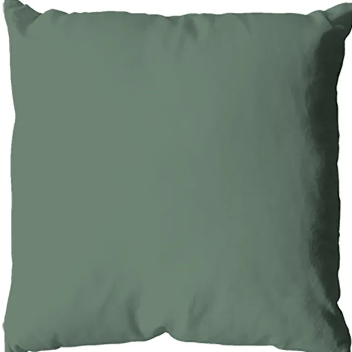 Coussin uni en polyester déhoussable