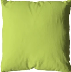 Coussin uni en polyester déhoussable