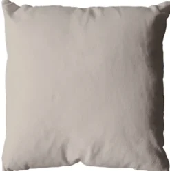 Coussin uni en polyester déhoussable