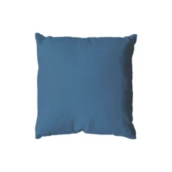 Coussin uni en polyester déhoussable