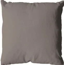 Coussin uni en polyester déhoussable